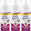 Little Remedies Sterile Baby Saline Nasal Mist, Safe for Newborns to Relieve Stuffy and Dry Noses, 3 Fl Oz, Pack of 3