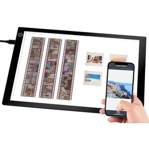 Eyesen Slide Viewer Light Box, Ultra-Thin A4 USB Powered Light Scanner for Photo Slide and Film Negative Scanning, Christmas Gift, Tattoo Drawing, Artist Sketching