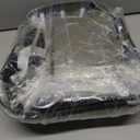 Bird Backpack Carrier, Travel Bird Cage for Small Medium Size Parrot Parakeet Budgies Cockatiel, Portable Clear Bubble Window Bag with Stainless Steel Tray Food Bolw Standing Perch (Black)