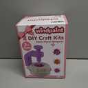 windpaint Fabric Flower Bouquets Toys, Christmas Gifts DIY Craft Kits Toys for Kids, Arts & Crafts for Girls 3 4 5 6 7 8 9 10 Years Old Toddler, Educational Learning Preschool Birthday Gifts(Purple)