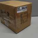 Piepooye Vintage Glass Pendant Light Farmhouse Black Chandelier 4.72" Mini Adjustable Hanging Ceiling Light Fixture for Kitchen Island Dining Room Bedroom Foyer Entryway