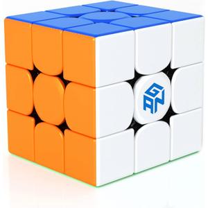 GAN 356 R S, 3x3 Speed Cube Gans 356RS Magic Cube Non-Magnetic (Stickerless)