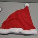 NRTFE Santa Hat for Equestrian Helmets, Bicycle Motorcycle Santa Helmet Cover with Jingle Bell for Christmas Ride 9" Diameter