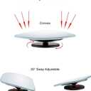 2 x Verivue 2.5-Inch Fan-Shaped Blind Spot Mirrors for Cars, Universal Fit, HD Convex Wide Angle, Stick-On Frameless Side Mirror Blindspot, Adjustable Design Blind Spot Mirrors 2-Pack