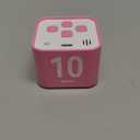 Digital Pomodoro Timer Cube 5/10/25/50min, Visual Productivity Flip Timer for Kids Classroom Desk, Custom Countdown, Silent and Sound Mode for ADHD Study Work Game Kitchen (Pink)