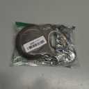 Fida Retractable Dog Leash, 16 ft Dog Walking Leash for Small Dogs up to 26lbs, 360 Tangle Free, Coffee/Brown