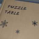 Doerpuz Puzzle Table with Folding Legs, 1500 Pieces Puzzle Table for Adults with Drawers, Cover, Wheels, 5 Adjustable Up Angles Wooden Jigsaw Puzzle Board for All Ages