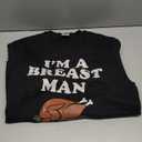 Funny Im A Breast Man Turkey Thanksgiving Sweatshirt M