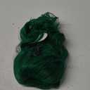 LOSMOEER Green Wig with Bangs Short Wavy Wigs for Women Shoulder Length Curly Bob Wigs Heat Resistant Synthetic Wigs for Halloween Cosplay Daily Party Use (14 Inch)