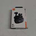 JBL Vibe Beam - True Wireless JBL Deep Bass Sound Earbuds, Bluetooth 5.2, Water & Dust Resistant, Hands-free call with VoiceAware, Up to 32 hours of battery life (Black)