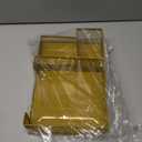 Hordely Square Napkin Holder for Table, Metal Napkin Holder for Kitchen Dining Room, Modern Cocktail Paper Napkin Organizer for Salt Pepper Shaker Countertop Decor, Gold