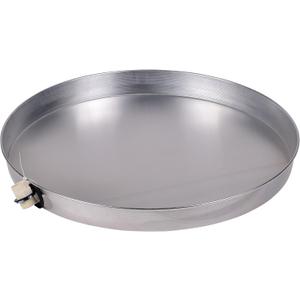 Oatey 34170 Aluminum Water Heater Pan with 1-inch CPVC Adapter, 18-inch