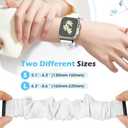 Beatlone Scrunchie Solo Loop Watch Bands Compatible for Apple Watch Band 38mm 40mm 41mm 42mm 44mm 45mm 46mm 49mm Soft Stretchy Women Elastic Strap for iWatch Series 11 10 9 8 7 6 5 4 SE Ultra 3 2 1