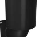 Dryer Vent Cover 4 Inch (Black) with UV RESISTANT - Outdoor Dryer Vent Cover Natural Energy Saving, Dryer Vent Seal for Home Exterior