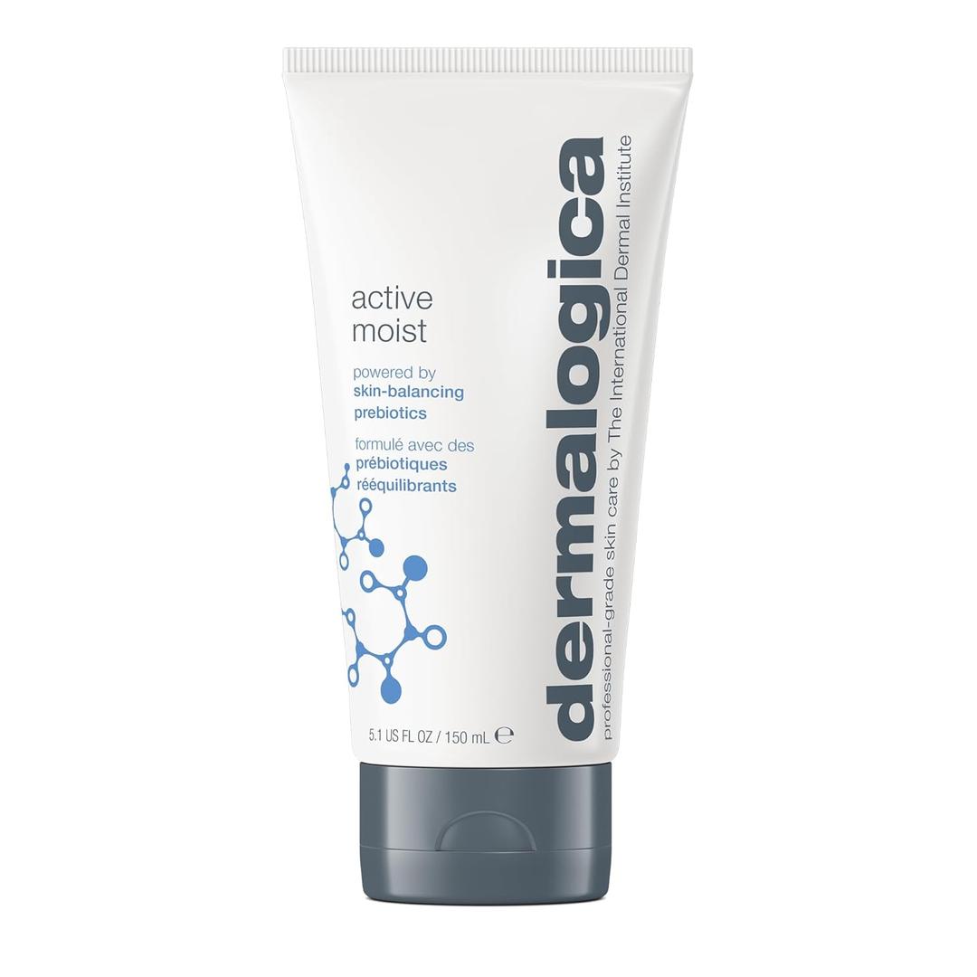Dermalogica Active Moist Face Moisturizer, Oil-Free Lightweight Daily Hydrating Lotion, Helps Improve Skin Texture and Combat Surface Dehydration for Women and Men
