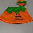 ADOGGYGO Halloween Dog Costumes Puppy Pumpkin Cloak Hat Set Pet Halloween Pumpkin Costumes for Small Medium Dogs Pets