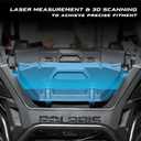 KIWI MASTER 42 QT Rear Cargo Box for 2020-2026 Polaris RZR Pro XP, Pro S, Trubo R/ 4 Accessories Storage Bin 2883752