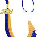 Blue and Gold Graduation Tassel 2026 for Grad Cap and Graduation Ceremony Accessory Decoration