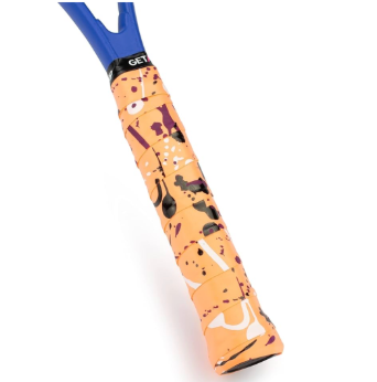 Get A Grip - Custom Tennis Racket Grip Tape - Anti-Slip/Quick-Drying Tennis Overgrips - Precut Badminton Racket Grip with Finishing Tape