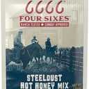 Pack of 7 6666 Four Sixes Steeldust Hot Honey Seasoning Mix, 1.25 Ounce, Best By OCT 24/27
