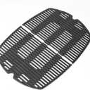 7584 7646 Grill Grates for Weber Q3200 Q300 Q3000 Q3100 Q320 57060001 586002 426001 56010049, Cast Iron Grill Grates for Q3200, 2 Packs