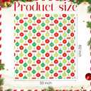 Christmas Flannel Throw Blanket 50 x 60 Inch Soft Warm Plush Holiday Decorative Throw Blanket for Couch Bed Sofa Fuzzy Flannel Lightweight Elegant Winter Gift Xmas Themed Print(Balls)