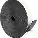 Yotache Thin Weather Stripping Door Seal 1" x1/16, Close Cell Foam Tape with Adhesive for Doors Insulation, Total 33 Feet Long