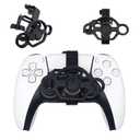 Xhiver PS-5 Controller Mini Steering Wheel Attachment Racing Game AccessoryEnhanced Grip & Control (Black)