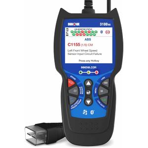 INNOVA 3100RS, OBD2 Scanner, ABS SRS Airbag Scan Tool with Airbag Light & Oil Light Reset, Stream Graph & Record Live Data, Get Suggested Repair & Parts on iPhone or Android