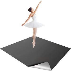 Portable Marley Floor, Dance Mat, 1.5 mm Thick Vinyl Dance Floor, Non-Slip Practice Mat for Ballet, Jazz, Home & Studio, 6.6*3.9ft