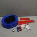 Flexible Race Car Track for Kids, 15Ft Race Track Toy with 4 Cars and Suction Cups, Rolls Up Portable Racetrack Compatible with All 1:64 Cars Toys, Birthday Gifts Toys for Boys Girls