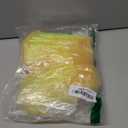 GORGECRAFT 10 Yards Ruffle Pleated Chiffon Trim 5.9" Wide Mermaid Color Organza Ruffled Chiffon Lace Border Ribbon Gathered Tulle Fabric Edge Trimmings for Sewing Dress Bag Costume Decoration Craft (Orange)