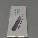 oditton USB C HUB, 7 in 1 Hub Adapter, HDMI Output, 100W Power Delivery, USB C 3.0, Dual USB 3.0 Ports, SD and Micro SD Card Reader, Ideal for Dell XPS/HP/Surface Laptops and Other Type C Devices