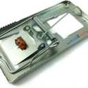 Pack of 4 made2catch Classic Metal Rat Traps Fully Galvanized - Classic metal snap traps,  Work, Durable, Reusable, and Effective