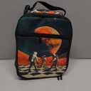 Reusable Astronaut Lunch Box for Kids Girls Boys Women Adult, Insulated Moon Space Cosmic Lunch Bag,Polyester Cooler Handbags Case for School Picnic Work Travel Beach or Hiking