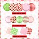 60Pcs Strawberry Birthday Party Plates Napkins,Strawberry Party Supplies Sweet Baby Theme Birthday Decoration for Summer Fruit 1st,Baby Shower