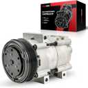 Torchbeam 58172 Automotive Air Conditioning AC Compressor Compatible with Ranger 2002-2008 3.0L, B3000 2002-2007, B2300 2006, Replace 58172, 0610075, 638718, 6512629, 6511449, 1F2061450, 1F2061450A