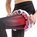 Uoxfill Cellulite massage tool | 360removable cellulite remover for legs & Lymphatic Drainage Massager | Fascia Blaster for Contoured & Smoother Skin,Tool for Sore Arms, Legs, Stomach & Buttocks Pink