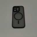 Tocol Phone Case for iPhone 16 Pro, Black