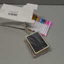 20 Pack Mini Chalkboard Signs with 12 Chalks & Blackboard Stickers, Wooden Reusable Message Boards with Easel Stand for Weddings, Birthday Parties, Buffet Food Signs, Event Decor