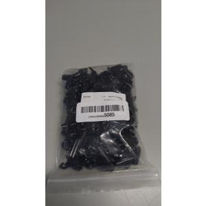 Boao 100 Pieces Metal Clips 0.87 Inch Black Mini Hinge Clips Small Binder Paper Clamps for Food Bags, Clipboard, Poster, Paper Pictures Organizers, Crafts Hanging Art, Home and Office(Black)