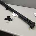 Retractable Baby Gate for Doorways and Stairs, Mesh Safety Gate for Pet, Indoor & Outdoor Use, One-Hand Operation, Easy Installation, 33.6" Tall, Expands to 55" WideBlack,33.6"x55"