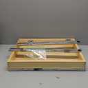 17W x 21D x 3H Soft Close Slide Out Wood Drawer Organizer for Kitchen, Finished, Bottom and Side Assembly (Wood Drawer Part Width is 16inch)