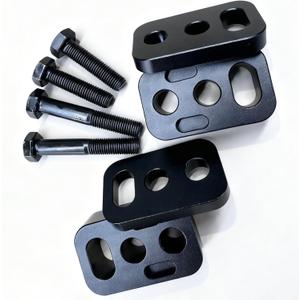Upgrade Adjustable Driver or Passenger Front Seat Spacers Block kit, Rear of Front Seat Riser Accessories for Toyota Tundra 3rd Gen 2022-2025