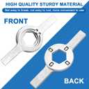 AMI PARTS TB123A Washing Machine Spanner Wrench Fit for G-E Whirl-pool Washer Parts, 1-11/16 Inch tub nut wrench Replaces TB123B ERTB123A AP6832671 AP4503397