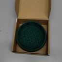 Deep Green Slow Feeder Dog Bowl for Large Breed & Puppies - Prevents Bloat & Improves Digestion - Non-Slip Dog Puzzle Toy with Suction, Made of Food-Grade Silicone (Only for Small Dogs)