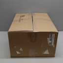 Vintage multi-purpose storage basket with lid, plant material hand-woven storage basket, suitable for bedroom, living room, bathroom, white