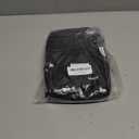 Moyad Reusable Sandwich Bags 2 Pack, Insulated Snack Bag for Lunch Bag, BPA Free Lunch Pouch for Men Women for Picnic, Travel, Office (Black)