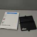 DJBull for Samsung Galaxy S25 Plus Wallet Case with Card Holder, Shoulder and Wristlet Straps, Soft PU Leather, Magnetic Snap, Flip Phone Case for Women Men for Samsung S25 Plus Black