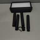 Solar Address Sign for House Numbers  Dual-Sided LED & Dual-Sided Solar Panels, 3 Color Modes, IP65 Waterproof Address Plaque, Strong Magnetic/Stake/Wall Mount, Dusk-to-Dawn for Mailbox Yard Driveway (1 Pack, 3000/4000/6000K)